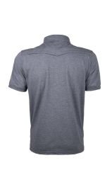 VAV Tlac-01 Polo Yaka Tişört - Koyu Füme
