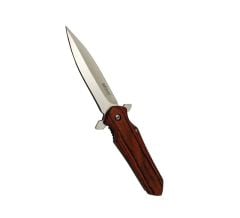 Mtech Serisi 21 CM Ahşap Saplı Çelik Çakı
