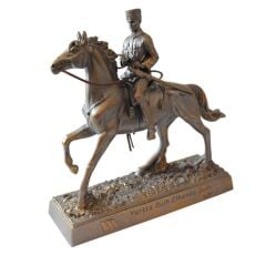 Atatürk Atlı Süvari Heykel / Biblo - Bronz
