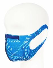 BLACKSPADE Unisex Koruyucu Maske Işık Desen S